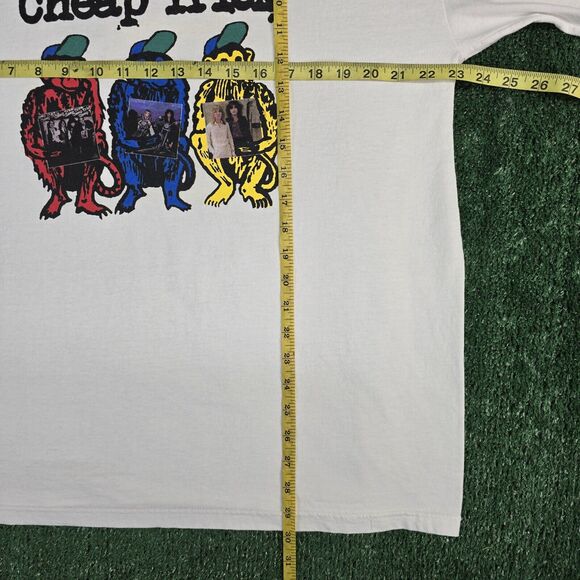 Vintage Cheap Trick Shirt XL 1998 Tour Rock Band Tee 90s Vtg - Picture 8 of 8